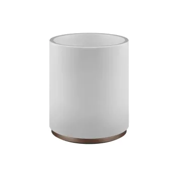 Кошик для сміття Gessi Origin, білий, Copper Bruched… - Фото №1