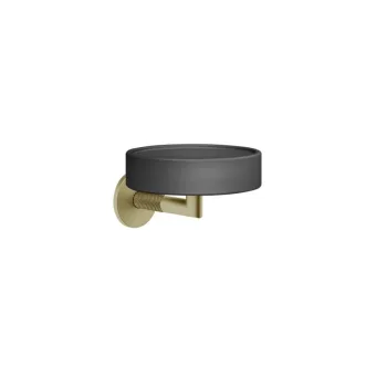 Мильниця Gessi Anello, чорна, настінна, Bruched Brass… - Фото №1